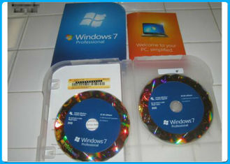 Microsoft Windows 7 Pro OEM chính Ý / Ba Lan / tiếng Anh / tiếng Pháp gói Oem